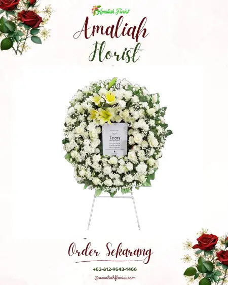 Krans Bunga Duka Tlogopucang